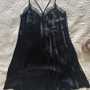 NWOT NORDSTROM chemise satin sleep dress.  Size Large